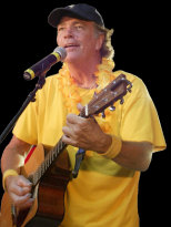 Jimmy Buffett tribute artist Barrie Cunningham